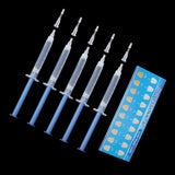Maxbell Maxbell 5Pcs Teeth Whitening Gel Remove Stains Oral Hygiene Dental Care Beauty Teeth