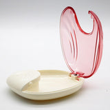 Maxbell Orthodontic Retainer Aligner Case Teeth Braces Storage Box Pink