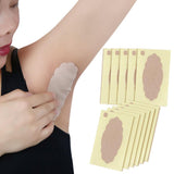 Maxbell 10Pcs Disposable Underarm Armpit Sweat Pads Stickers Shield Guard Absorbing