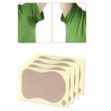 Maxbell 10Pcs Disposable Underarm Armpit Sweat Pads Stickers Shield Guard Absorbing