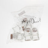Maxbell 5 Pieces Mini Cork Stoppers DIY Decor Glass Bottle Wishing Vials Star Shape