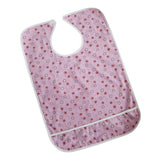 Maxbell Maxbell Cotton Meals Clothing Protector Bib Disability Aid Apron Crumb Catcher Pink