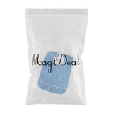 Maxbell Maxbell Cotton Clothing Protector Bib Disability Aid Apron with Catch Pocket Blue