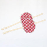 Maxbell Maxbell 1 Pair Washable Underarm Armpit Sweat Absorbing Pad Shields Red Grid