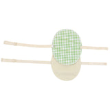 Maxbell Maxbell 1 Pair Washable Underarm Armpit Sweat Absorbing Pad Shields Light Green Grid