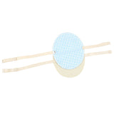 Maxbell Maxbell 1 Pair Washable Underarm Armpit Sweat Absorbing Pad Shields Light Blue Grid