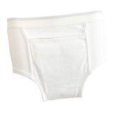 Maxbell Maxbell Washable Absorbency Incontinence Aid Cotton Underwear Briefs for Men M