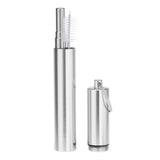 Maxbell Maxbell Reusable Stainless Steel Metal Straw Portable Telescopic Straw Set Silver