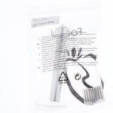 Maxbell Maxbell Reusable Stainless Steel Metal Straw Portable Telescopic Straw Set Silver