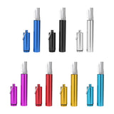 Maxbell Maxbell Reusable Stainless Steel Metal Straw Portable Telescopic Straw Set Silver
