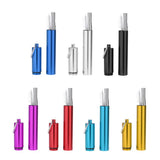 Maxbell Maxbell Reusable Stainless Steel Metal Straw Portable Telescopic Straw Set Silver