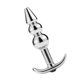 Maxbell Maxbell Stainless Steel Anal Plug Insert Metal Stopper Adult Toy for Men Women 02