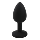 Maxbell Silicone Anal Butt Backcourt Plug Sex Stopper Adult Sex Toys for Men/Women Black S