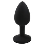 Maxbell Silicone Anal Butt Backcourt Plug Sex Stopper Adult Sex Toys for Men/Women Black S