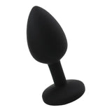 Maxbell Silicone Anal Butt Backcourt Plug Sex Stopper Adult Sex Toys for Men/Women Black S