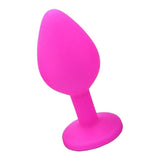 Maxbell Maxbell Silicone Anal Butt Backcourt Plug Sex Stopper Adult Sex Toys for Men/Women Pink M