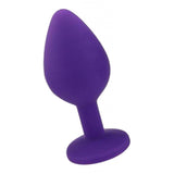 Maxbell Silicone Anal Butt Backcourt Plug Sex Stopper Adult Sex Toys for Men/Women Purple S