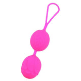 Maxbell Silicone Female Vaginal Tightening Kegel Ben Wa Ball Pelvic Floor Exerciser Rose Red