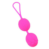 Maxbell Silicone Female Vaginal Tightening Kegel Ben Wa Ball Pelvic Floor Exerciser Rose Red