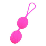 Maxbell Silicone Female Vaginal Tightening Kegel Ben Wa Ball Pelvic Floor Exerciser Rose Red