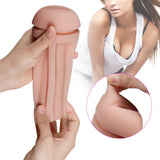 Maxbell Silicone Auto Aircraft Cup Male Multi Frequency Vibrating Suction Massager 01