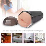 Maxbell Silicone Auto Aircraft Cup Male Multi Frequency Vibrating Suction Massager 01