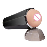 Maxbell Silicone Auto Aircraft Cup Male Multi Frequency Vibrating Suction Massager 01