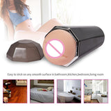 Maxbell Silicone Auto Aircraft Cup Male Multi Frequency Vibrating Suction Massager 01