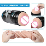 Maxbell Silicone Auto Aircraft Cup Male Multi Frequency Vibrating Suction Massager 02