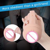 Maxbell Silicone Auto Aircraft Cup Male Multi Frequency Vibrating Suction Massager 02