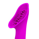 Maxbell Female Clitoral Stimulation Vibrator 30 Frequency Silicone Massage Wand Purple 01