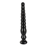 Maxbell Women Female Beginner Plug Anal Insert Stopper Butt Suction Toys  Black S