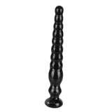 Maxbell Women Female Beginner Plug Anal Insert Stopper Butt Suction Toys  Black S