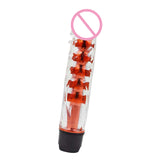 Maxbell Spiky Multispeed Female Personal Massager Vibrator G-Spot Stimulation Red