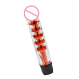 Maxbell Spiky Multispeed Female Personal Massager Vibrator G-Spot Stimulation Red