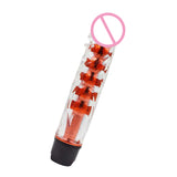 Maxbell Spiky Multispeed Female Personal Massager Vibrator G-Spot Stimulation Red