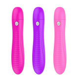 Maxbell Female Soft Silicone Vibrating Massager Wand Fatigue Relief Vibrator Pink