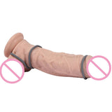 Maxbell 3 Pcs Silicone Men Penis Ring Male Enhancer Prolong Sex Aid Tools Gray