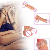 Maxbell 3x Super Elastic Silicone Cock Penis Ring Men Enhancer Prolong Sex Aid Tools