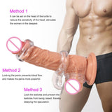 Maxbell 3x Super Elastic Silicone Cock Penis Ring Men Enhancer Prolong Sex Aid Tools