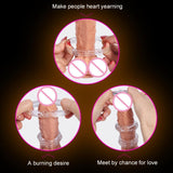 Maxbell 3x Super Elastic Silicone Cock Penis Ring Men Enhancer Prolong Sex Aid Tools