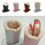 Maxbell 3x Anti scratch Plush Eyeglasses Holder Stand Protective Glasses Case