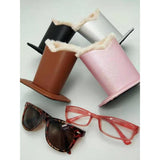 Maxbell 3x Anti scratch Plush Eyeglasses Holder Stand Protective Glasses Case