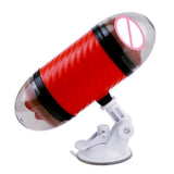 Maxbell Maxbell Male Masturbation Cup Realistic Oral & Vagina Double Heads Exerciser Red