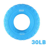 Maxbell Maxbell 30LB 3" Hand Strength Finger Grip Muscle Power Training Ring Exerciser Blue
