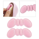 Maxbell Maxbell Heel Cushion Pads Inserts Anti-Slip Foot Protector Pink 3mm Thick