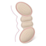 Maxbell Maxbell Heel Cushion Pads Inserts Anti-Slip Foot Protector Beige 3mm Thick