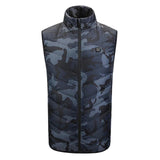 Smart Heated Vest for Winter running Mountain Camping L Camouflage