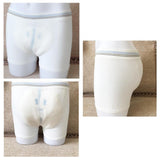 Maxbell 3x3 Pcs Reusable Washable Incontinence Aid Underwear Mesh Pants for Elderly XL