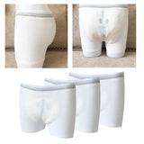 Maxbell 3x3 Pcs Reusable Washable Incontinence Aid Underwear Mesh Pants for Elderly XL